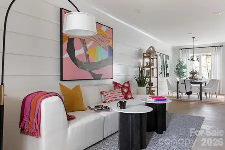 New construction Townhouse house 6049 Longar Ln, Charlotte, NC 28269 plan Anson - image