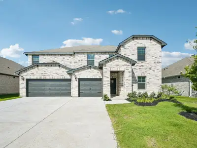 New construction Single-Family house 3506 Buffalo Creek Dr, Farmersville, TX 75442 plan The Abington - image