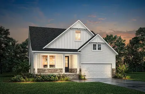 New construction Single-Family house 1822 Pollinator Pl, Mebane, NC 27302 plan Haven II - image