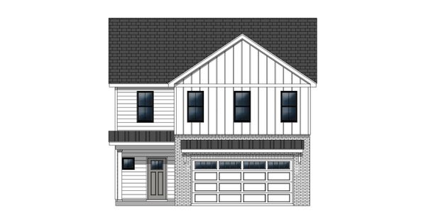 New construction Townhouse house LT Hardee Rd, Greenville, NC 27858 plan The Holden - image