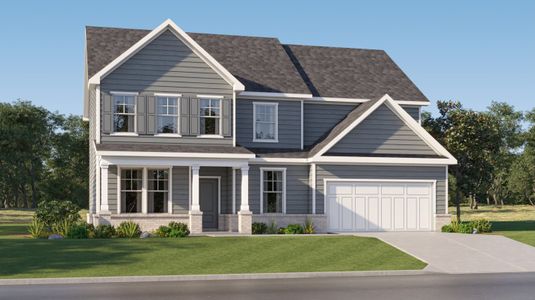 New construction Single-Family house 8 Tallulah Trl, Sharpsburg, GA 30277 Everett- photo 0