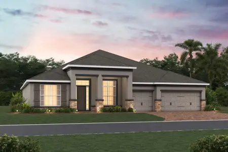New construction Single-Family house 2747 Ravencliffe Ter, Oviedo, FL 32765 plan Brookhaven Fl - image