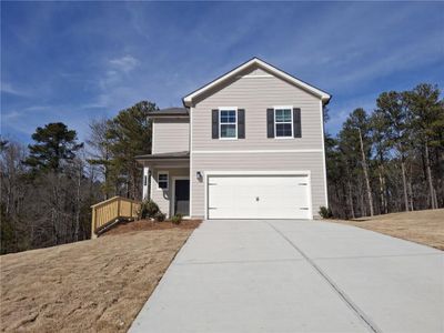 New construction Single-Family house 8631 Paradise Dr, Douglasville, GA 30134 Mitchell- photo 0