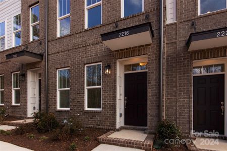 New construction Townhouse house 2216 Noble Townes Way, Charlotte, NC 28262 - photo 0