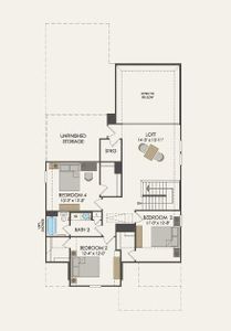 Pulte Homes, Riverdale floor plan