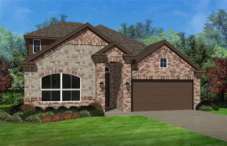 New construction Single-Family house 10445 Palmetto St, Grand Prairie, TX 76065 plan The Aspen - image
