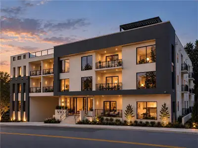 New construction Condo house 318 Sandy Springs Cir, Unit 270, Sandy Springs, GA 30328 plan 1B - image