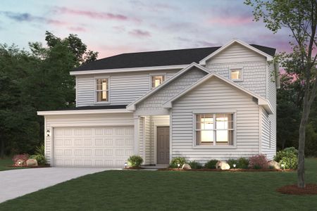 New construction Single-Family house 5314 Mulberry Creek Wy, Flowery Branch, GA 30542 plan Harding - image