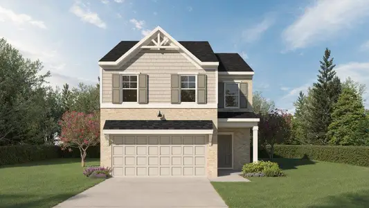 New construction house 2042 Linda Dr, Mableton, GA 30126 plan Honeybee - image
