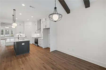 New construction Townhouse house 1976 Flying Scotsman Dr, Unit 8, Kennesaw, GA 30144 plan THE KENSINGTON - image 6
