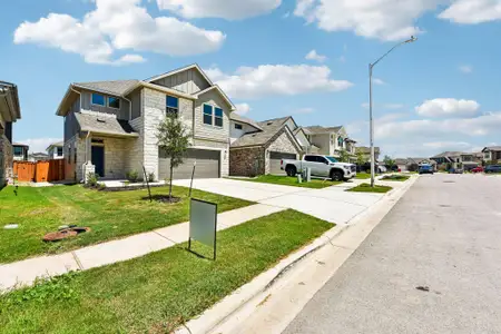 New construction Single-Family house 156 White Horses Dr, Kyle, TX 78640 plan Carson - image