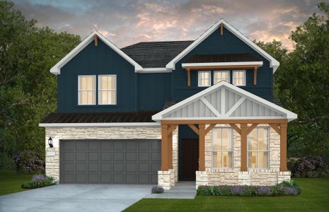 New construction Single-Family house 4113 Lily Glade Ln, Seguin, TX 78155 plan Lochridge - image