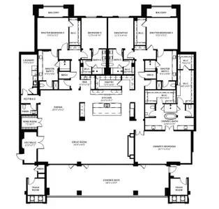 New construction Condo house 18801 N Thompson Peak Pkwy, Scottsdale, AZ 85255 plan 5 bedroom - image