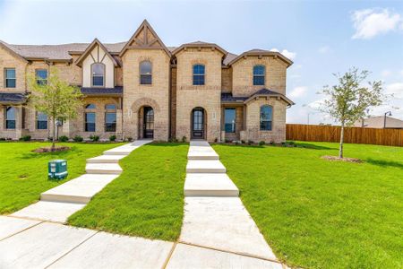 New construction Townhouse house 1533 Homeplace Cir, Mansfield, TX 76063 plan Alpine - image