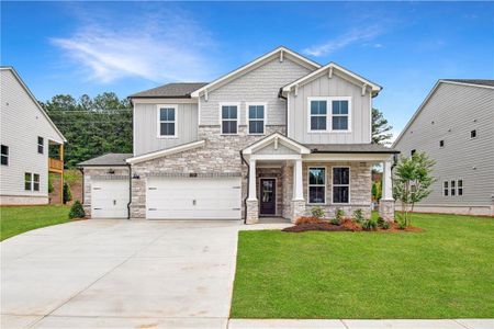 New construction Single-Family house 719 Crossroad Ct, Powder Springs, GA 30127 plan Tucker II - image