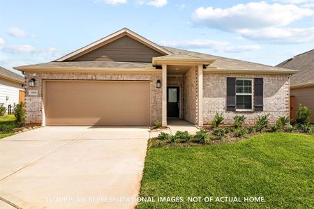 New construction Single-Family house 17106 Pinewood Branch Dr, New Caney, TX 77357 Polo- photo 0