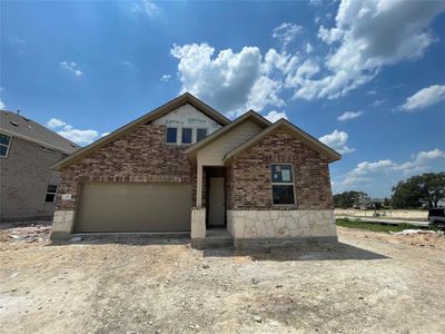 New construction Single-Family house 1000 Sienna Bear Rd, Georgetown, TX 78633 Eleanor Homeplan- photo 0 0