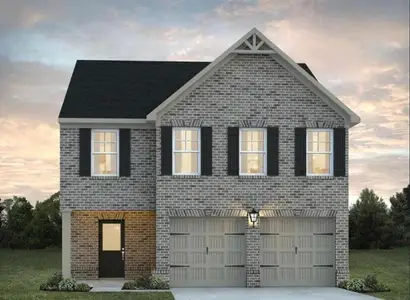 New construction Single-Family house 5320 Tolar Rd, South Fulton, GA 30213 Nottely- photo 0