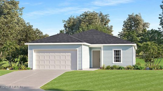 New construction Single-Family house 8228 Horsebit Circle, Jacksonville, FL 32219 Halle II- photo 0