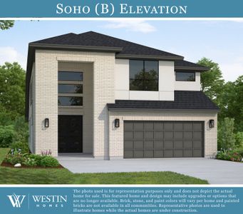 New construction Single-Family house 31230 Riley Heights Dr, Fulshear, TX 77441 The Soho- photo 0