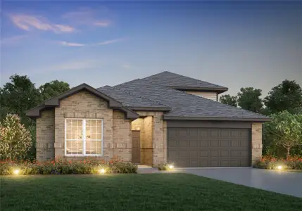 New construction Single-Family house 3053 Mistflower Trl, Brookshire, TX 77423 - image