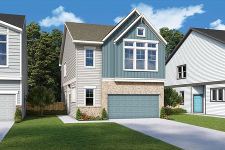 New construction Single-Family house 16029 Hayes Park Dr, Houston, TX 77079 plan The Bermuda - image