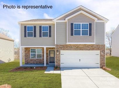 New construction Single-Family house 124 Sycamore Springs Dr, Statesville, NC 28677 Penwell- photo 0 0