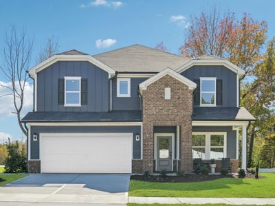 New construction Single-Family house 4105 Wesley Chapel Wy, Raleigh, NC 27616 plan Johnson - image