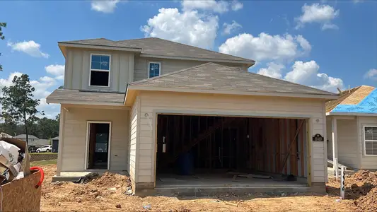 New construction Single-Family house 16460 Moss Ln, Porter, TX 77365 plan Hampton - image