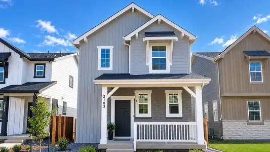 New construction Single-Family house 2103 Generations Aly, Brighton, CO 80601 plan Stella - image