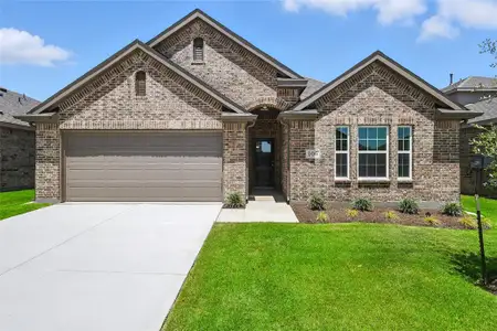 New construction Single-Family house 106 Patrick Henry Dr, Venus, TX 76084 Landmark Series - Blanton- photo 0