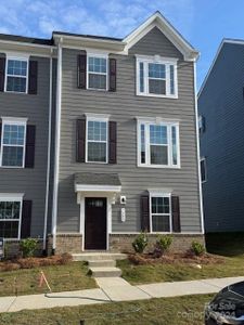 New construction Townhouse house 1302 May Apple Drive, Stallings, NC 28104 - photo 0