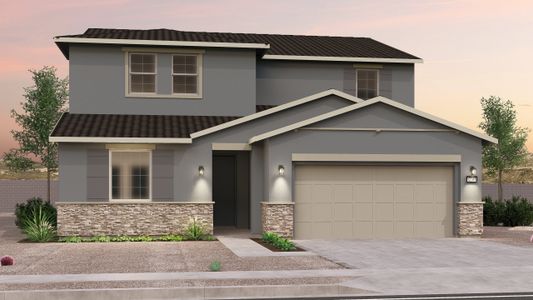 New construction Single-Family house 12428 W Atlantis Wy, Avondale, AZ 85323 plan Lantana Phase 5a - image