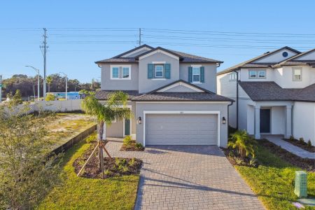 New construction Single-Family house 3077 Fall Harvest Dr, Zephyrhills, FL 33540 plan Marina - image