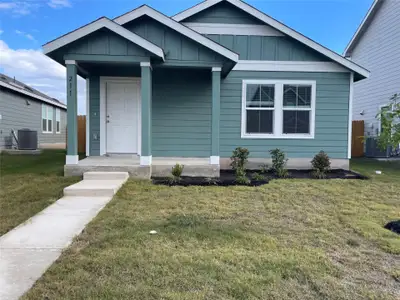 New construction Single-Family house 211 Chapel Beck Dr, Kyle, TX 78640 - photo 0