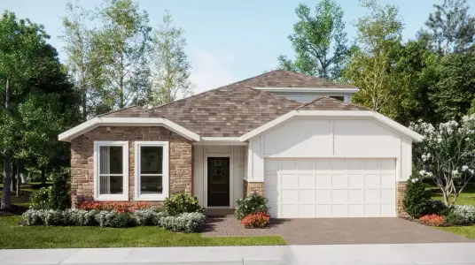 New construction Single-Family house 1615 Broward Dr, Zephyrhills, FL 33541 plan Jagger - image