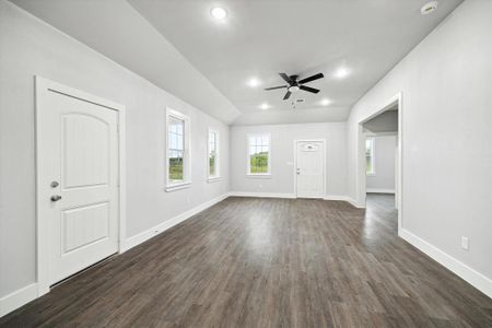 Open concept floorplam