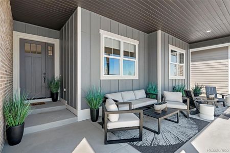 New construction Single-Family house 3661 N Buchanan Ct, Aurora, CO 80019 plan Hudson - image