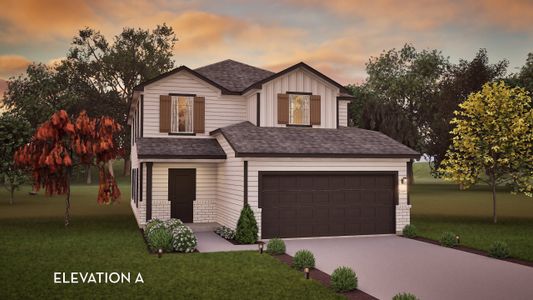New construction Single-Family house 10515 Killdeer Ct, Willis, TX 77378 plan Willow - image