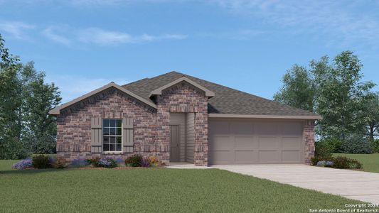 New construction Single-Family house 14696 Pearl Flts, San Antonio, TX 78253 Kingston - photo 0