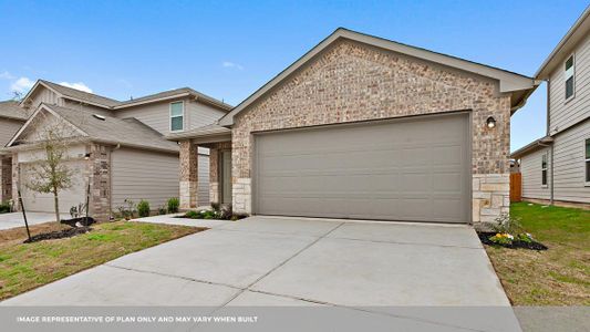 New construction Single-Family house 20125 Heinrich Ln, Manor, TX 78653 plan The Brooke - image