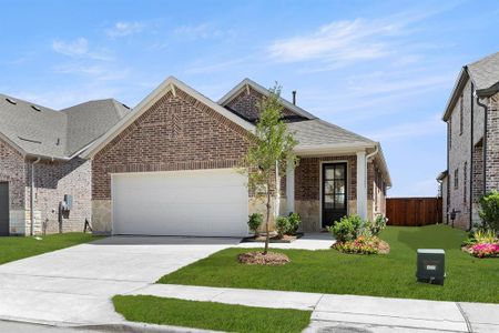 New construction Single-Family house 14200 Gallatin St, Pilot Point, TX 76258 plan Heath - image