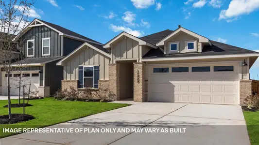 New construction Single-Family house 200 Southridge Trl, Marble Falls, TX 78654 plan The Kingston - image