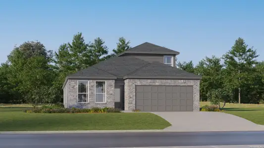 New construction Single-Family house 3418 Laguna Azul, San Antonio, TX 78245 plan Cumberland - image