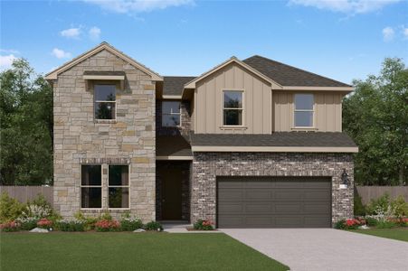 New construction Single-Family house 22319 Prickly Pear Dr, Tomball, TX 77375 - image