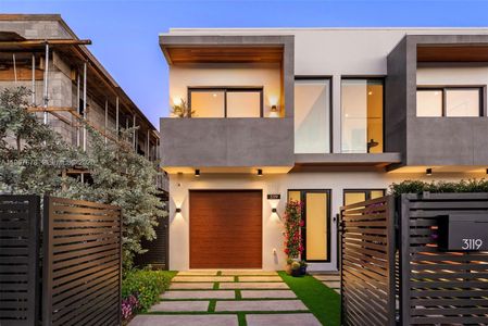 New construction Townhouse house 3119 Plaza St, Miami, FL 33133 - image