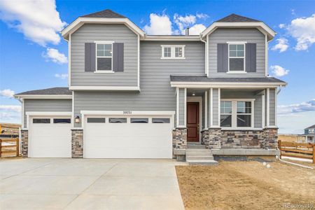 New construction Single-Family house 39751 Congress Ln, Elizabeth, CO 80107 Ridgway- photo 0