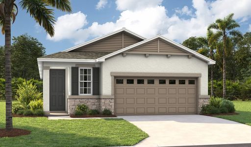 New construction Single-Family house 207 Bull Frog Ln, Umatilla, FL 32784 Fraser- photo 2 2