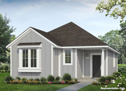 New construction Single-Family house 215 Cider Creek Dr, Elgin, TX 78621 plan Harvest Ridge 1191 - image
