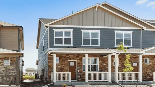 New construction Single-Family house 9853 Bahama St, Commerce City, CO 80022 plan Melbourne - image